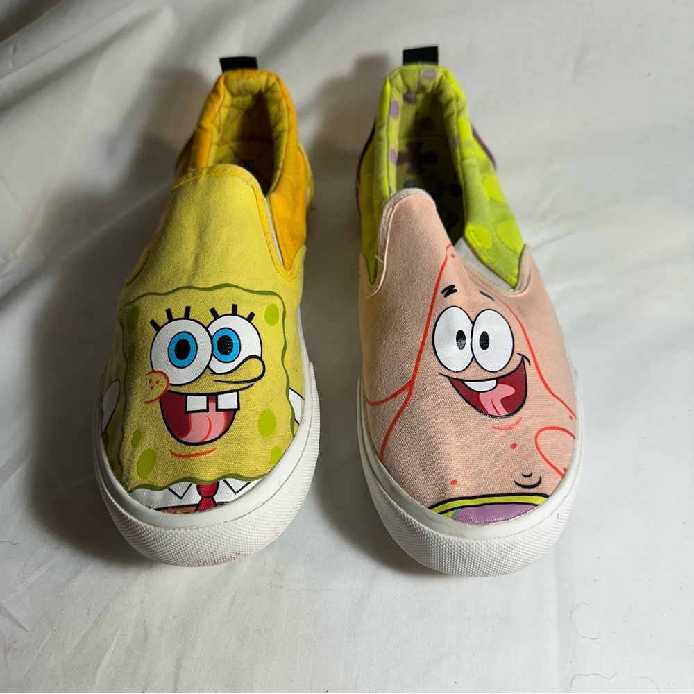 SpongeBob SquarePants and Patrick Slip-On Loafers